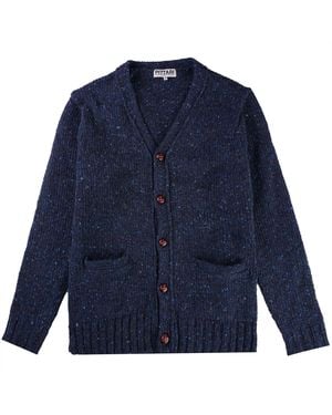 Pittari Roy Knitted Cardigan - Blue