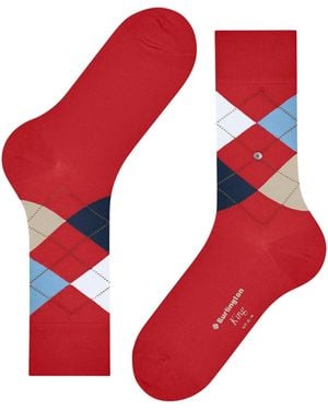 Burlington King Socks - Red