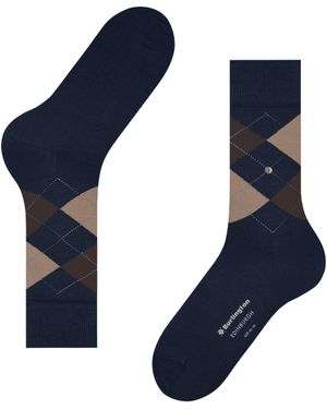 Burlington Edinburgh Socks - Blue