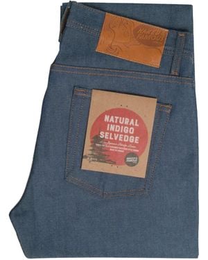 Naked & Famous Naked &Amp; Famous Weird Guy Natural Sel - Blue