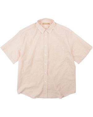 FRIZMWORKS Og Stripe Seersucker Shirt - Natural