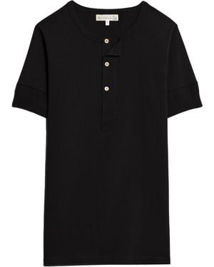 Merz B. Schwanen Henley T-Shirt - Black