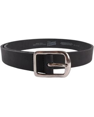 Naked & Famous Bovine Thick Belt - Black