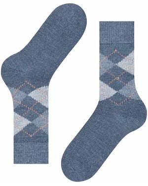 Burlington Preston Socks - Blue