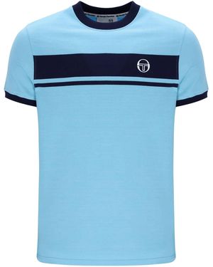 Sergio Tacchini Master Crew Neck T-Shirt - Blue