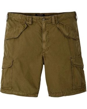 Filson Tropical Poplin Cargo Shorts - Green