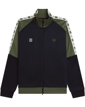 Fred Perry X Meyba Track Jacket - Black