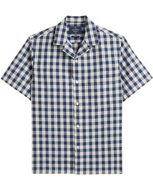 Portuguese Flannel Midwest Shirt - Blue
