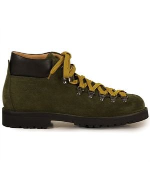 Fracap M128 Suede Boots - Brown