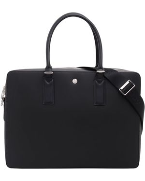 Lacoste Langon Piqu Laptop Bag - Black