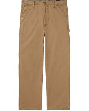 Orslow Straight-Leg Cotton-Canvas Trousers - Natural
