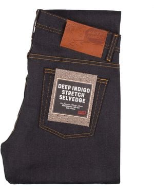 Naked & Famous Weird Guy Deep Stretch Selvedge - Black