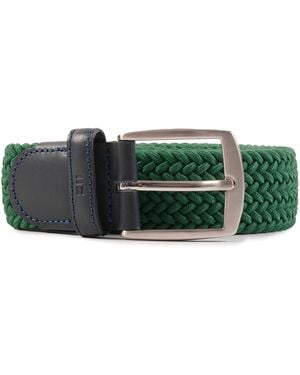 Miguel Bellido Belts Woven Belt - Green