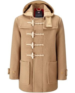 Gloverall Union Jack Mid Monty Duffle - Natural