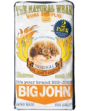 Big John Denim 2-Pack T-Shirt - Orange