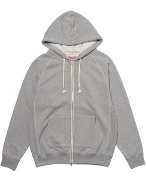 Wonder Looper Zip Hoodie Super Looper French Terry - Grey