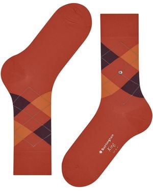 Burlington King Socks - Red