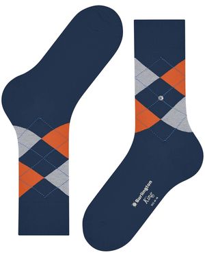 Burlington King Socks - Blue