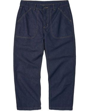 FRIZMWORKS Cp Wide Denim Trousers - Blue
