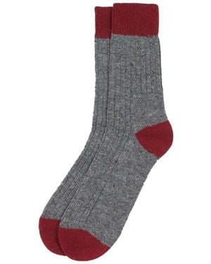 Barbour Houghton Socks - Grey