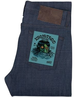 Naked & Famous Weird Guy Kawataro Selvedge - Blue