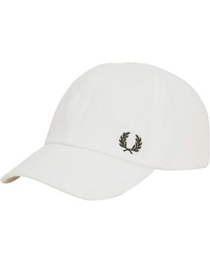 Fred Perry Classic Cap - White