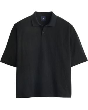 Levi's® Blue Tab Cropped Polo - Black