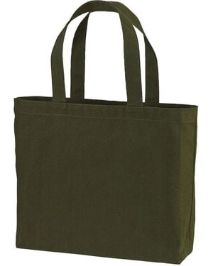 United Athle 1518 Heavy Canvas Tote - Green