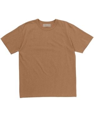 Wonder Looper Foxfibre Tsuriami T-Shirt - Brown