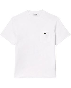 Lacoste Pocket T-Shirt - White