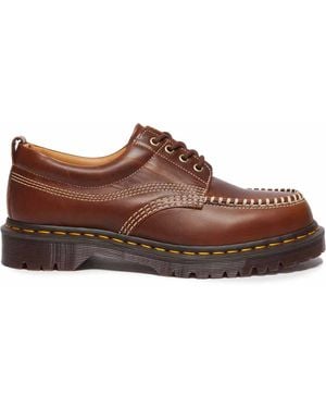 Dr. Martens Dr Martens Lowell Leather Moc Toe Shoes - Brown