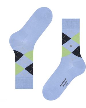 Burlington Manchester Socks - Blue