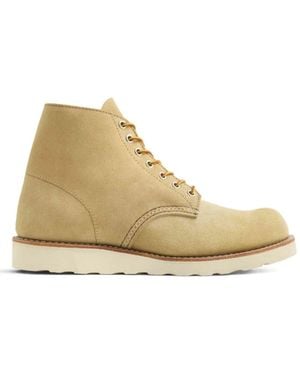 Red Wing Round Toe Boots 8167 - Natural