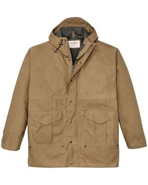 Filson Dry Wax Omak Coat - Green
