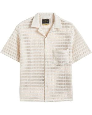 Portuguese Flannel Drove Shirt - Natural