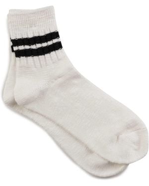 Anonymous Ism Slub Line Socks - Black