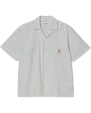 Carhartt Short Sleeve Leavel Shirt - Grey