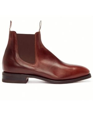 R.M.Williams Comfort Craftsman Pull Up Leather Boot - Brown
