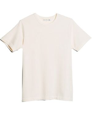 Merz B. Schwanen 215 Loopwheeled T-Shirt - White