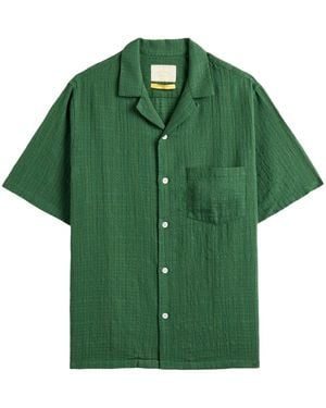 Portuguese Flannel Grain Shirt - Green