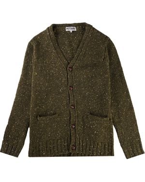 Pittari Roy Knitted Cardigan - Green