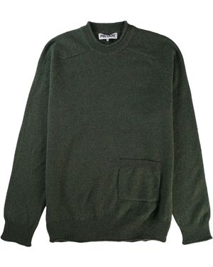Pittari Usk Pocket Jumper - Green