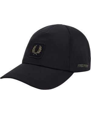 Fred Perry Crinkle Nylon Cap - Blue