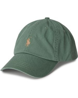 Polo Ralph Lauren The Iconic Cotton Chino Ball Cap - Green