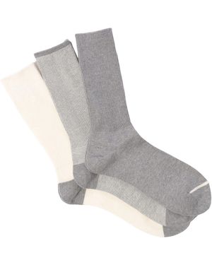 Anonymous Ism American Rib 3 Pairs Pack - Grey