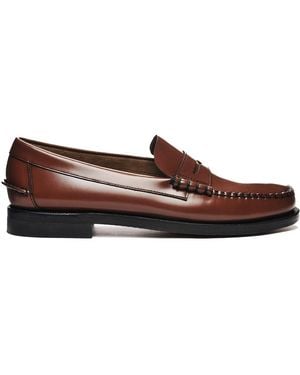 Sebago Classic Dan Leather Loafer - Brown