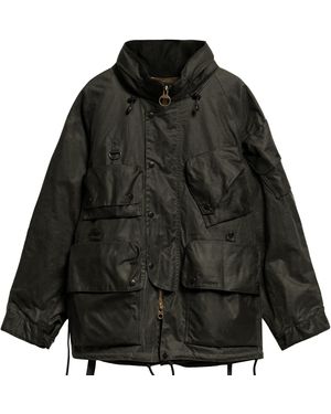 Barbour X Norbit Ripstop Wax Jacket - Black