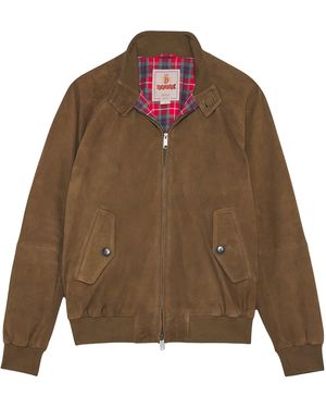 Baracuta G9 Suede - Brown