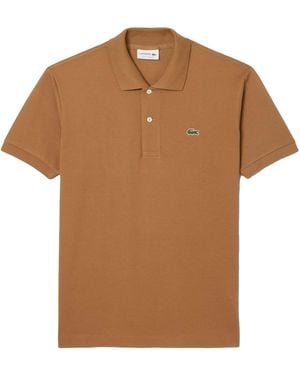 Lacoste Classic Fit L.12.12 Original Polo Shirt - Brown