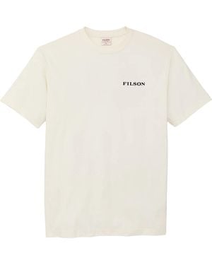 Filson Scenic Graphic T-Shirt - White